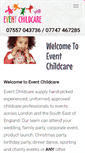 Mobile Screenshot of eventchildcare.net